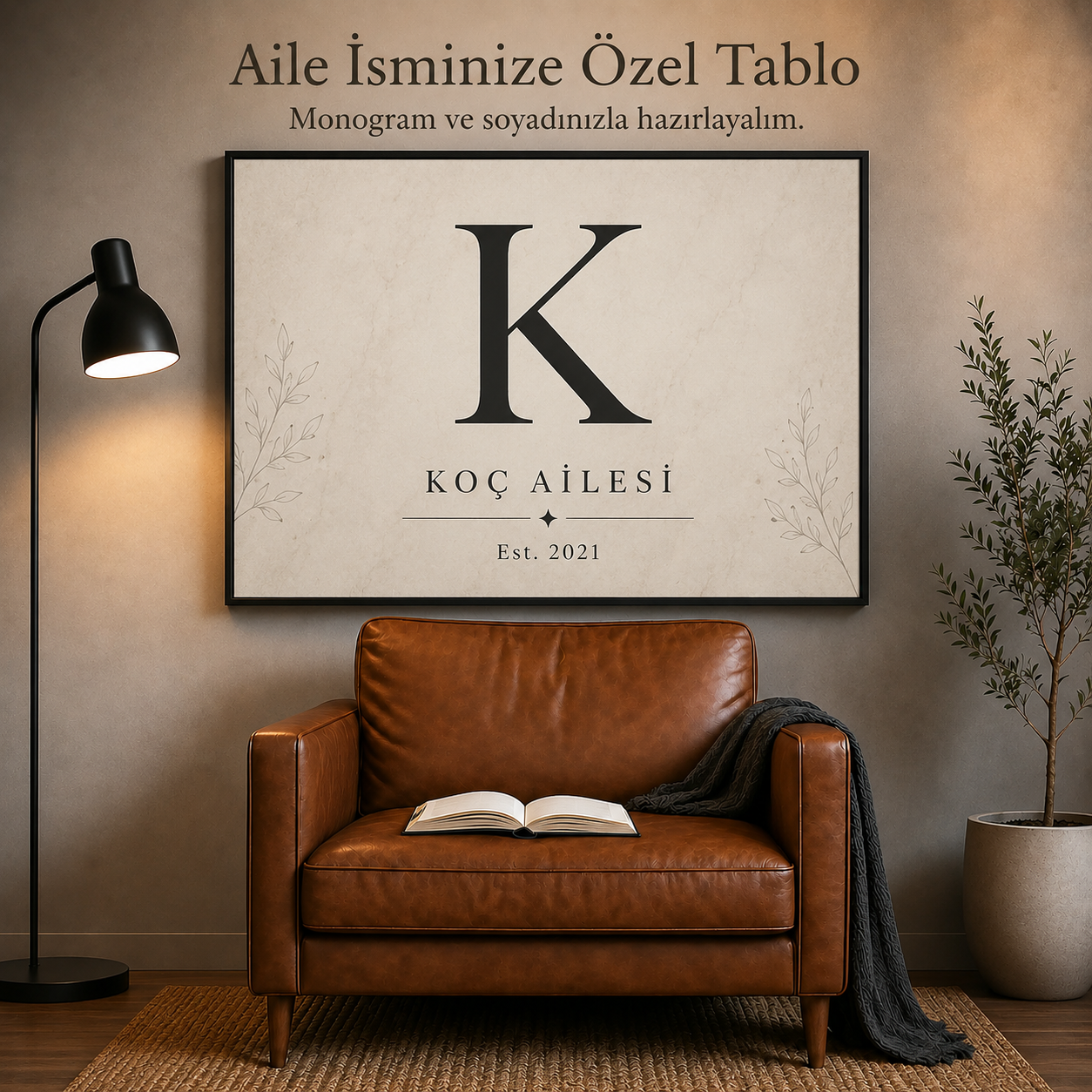  aile-monogram-tablosu-soyadli-kisisel-tablo