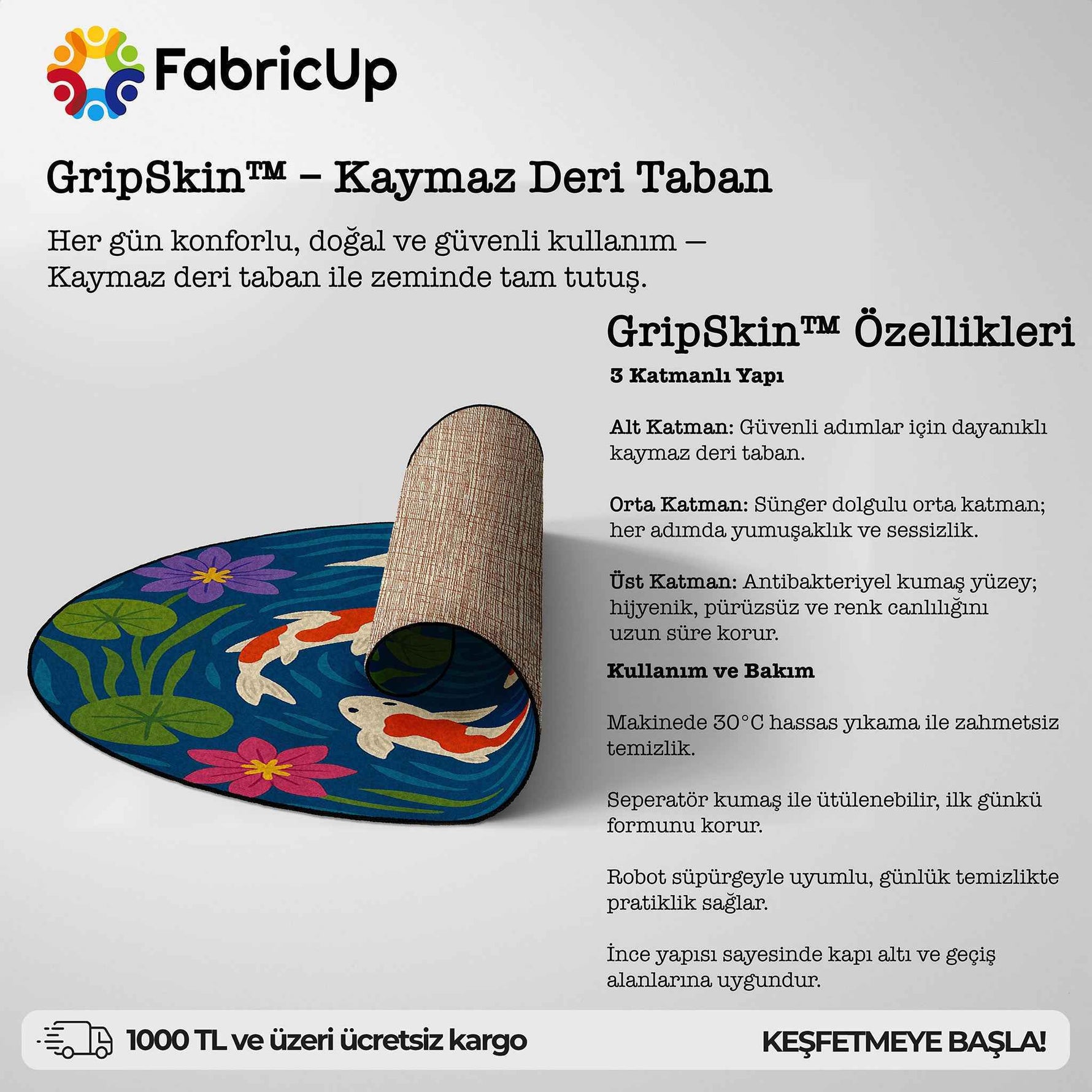 Alfabe Hayvanlı Çocuk Halısı – Eğitici ve Renkli Oyun Halısı