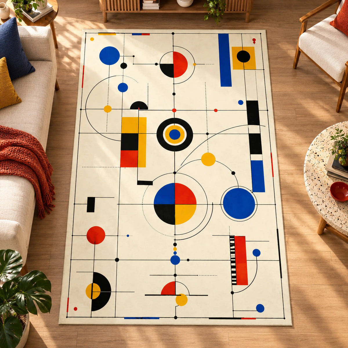 geometrik-cizgili-bauhaus-hali-soyut-cizgisel-modern-ekru-salon