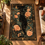  kara-panter-sakayik-cicekli-mistik-hali-hilal-siyah-modern-salon