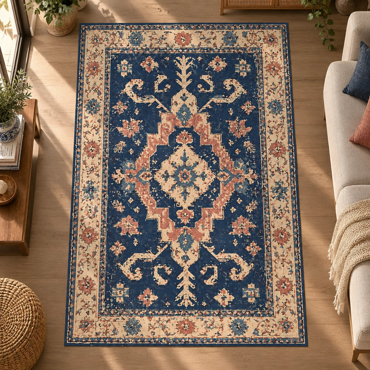  lacivert-kiremit-etnik-desenli-vintage-salon-halisi-otantik-geometrik