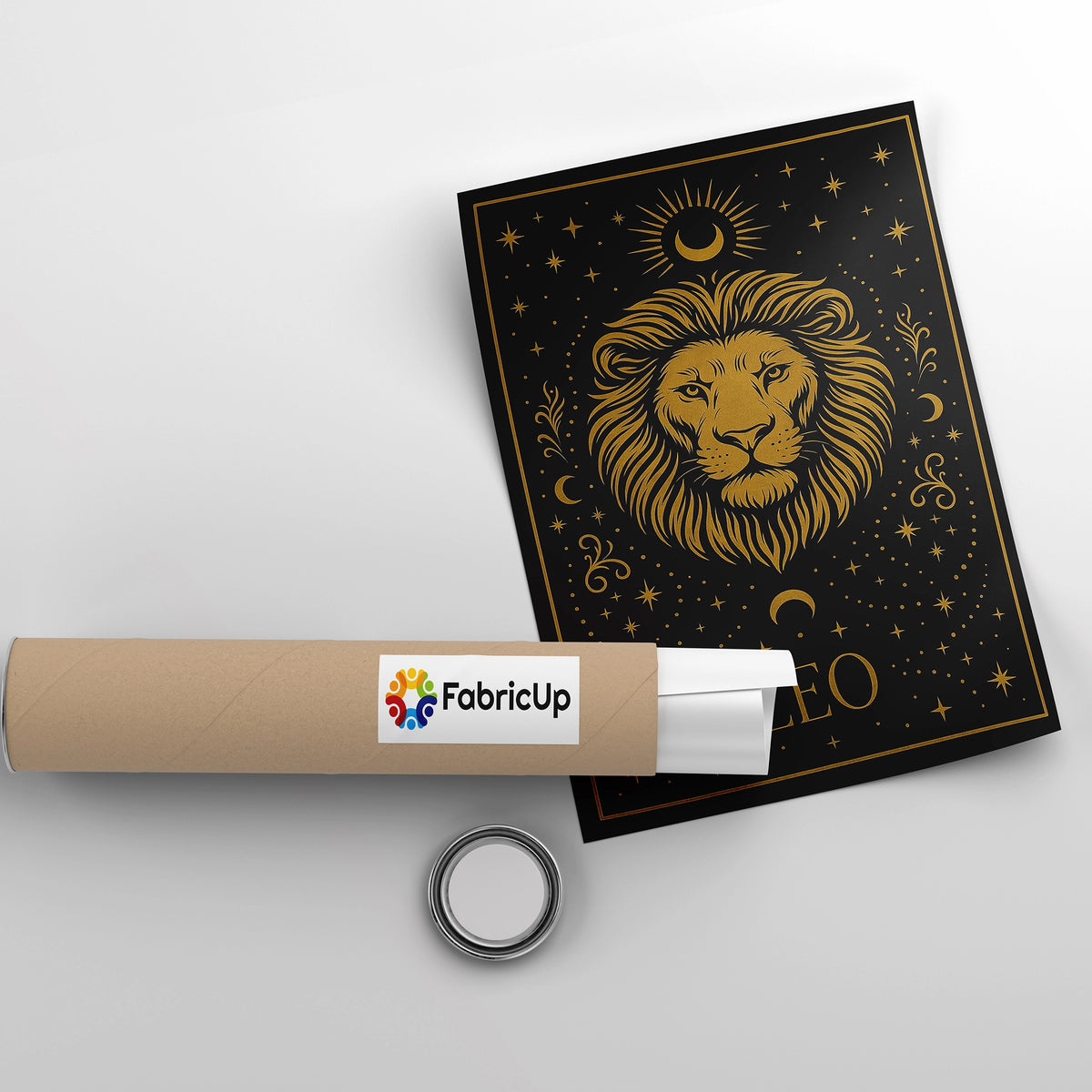
Poster tarzı kanvas baskı olarak üretilen Leo burcu duvar dekoru, siyah zemin, altın tipografi ve yıldızlı gökyüzü temasıyla modern ve retro estetiği bir araya getirir. Hafif yapısı sayesinde kolay asılır, ev, stüdyo ve ofislerde dikkat çeken güçlü bir odak noktası oluşturan FabricUp tasarımıdır.