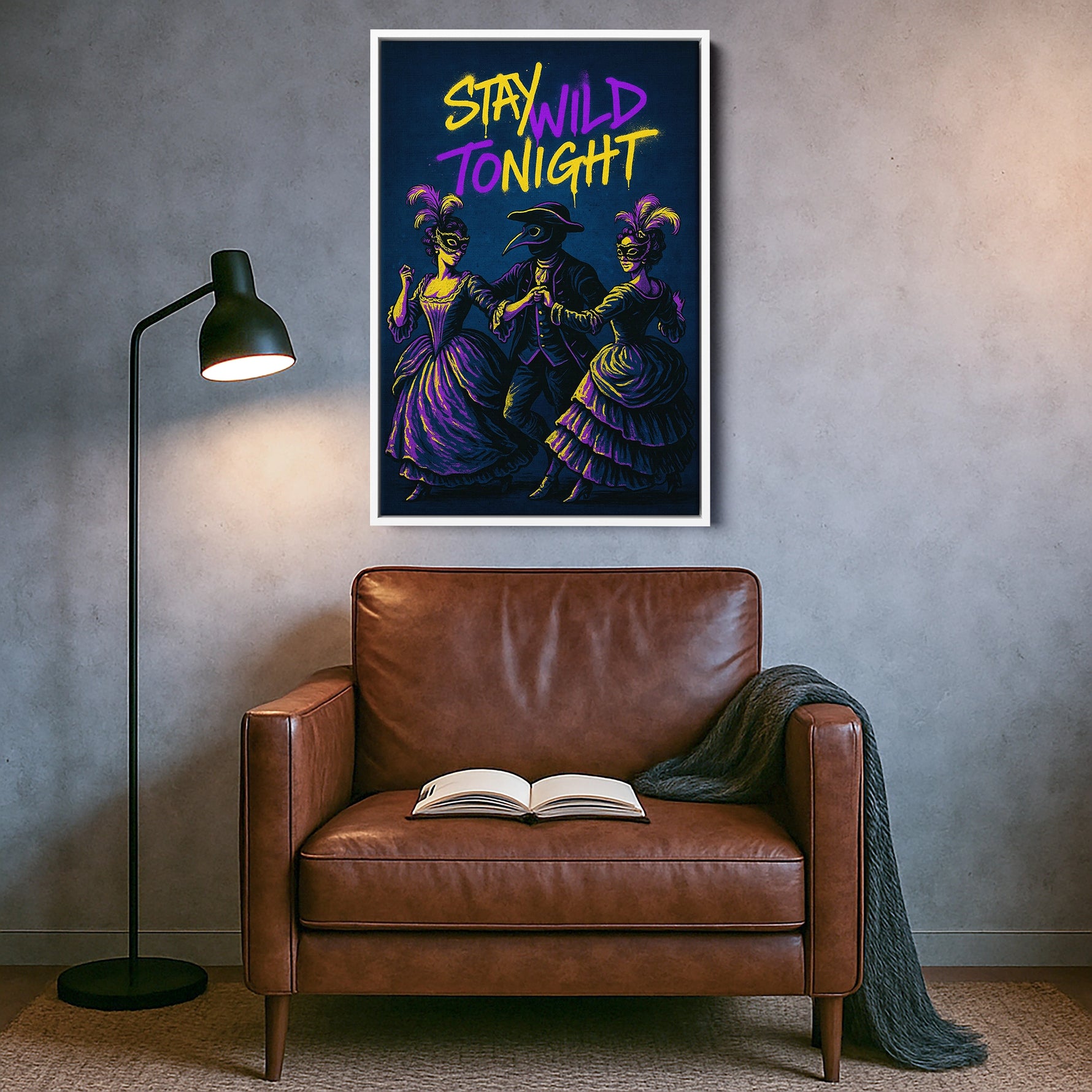 Beyaz çerçeveli kanvas tablo, klasik dini sanat estetiğini alev dokuları ve zarif kompozisyonla buluşturarak dengeli bir duvar dekoru etkisi yaratır. Yüksek çözünürlüklü kanvas baskı sunan FabricUp dijital baskı, estetik ve premium sanat ürünü kalitesi sağlar.