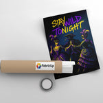 Poster tarzı kanvas baskı, mistik azize figürü ve MIRACLE ON FIRE mesajıyla güçlü ve sembolik bir duvar dekoru alternatifi sunar. Hafif yapısı ve yüksek çözünürlüklü FabricUp dijital baskı kalitesi sayesinde salon, ofis ve modern mekânlarda dekoratif kullanım sağlar.