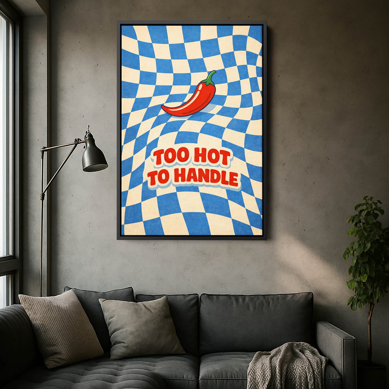 Too Hot To Handle Kanvas Tablo - Eşsiz Sanat Parçası