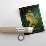 
Poster şeklinde kanvas baskı olarak hazırlanan Virgo duvar dekoru, altın tipografi ve burç sembolleriyle vintage astroloji estetiğini modern grafik tarzla birleştirir. Genç odası, stüdyo ve ofislerde karakterli bir atmosfer yaratmak için ideal, kaliteli FabricUp koleksiyon ürünüdür.