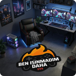 Gamer odası dekorasyonu için gamepad silüeti formunda alev figürlü halı. Siyah zemin üzerine dijital baskılı, Türkçe "BEN ISINMADIM DAHA" ibaresi ve kırmızı "999" sayısı ile dikkat çeken, yıkanabilir ve yumuşak dokulu özel şekilli halı.